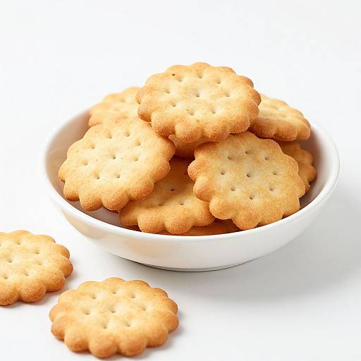 Golden Homemade Almond Pulp Crackers