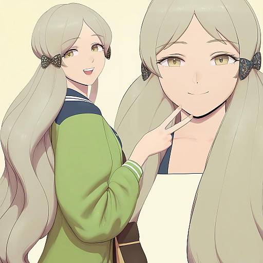 Illustration of Handa roco, idolmaster in the style of Lvl (sentrythe2310)