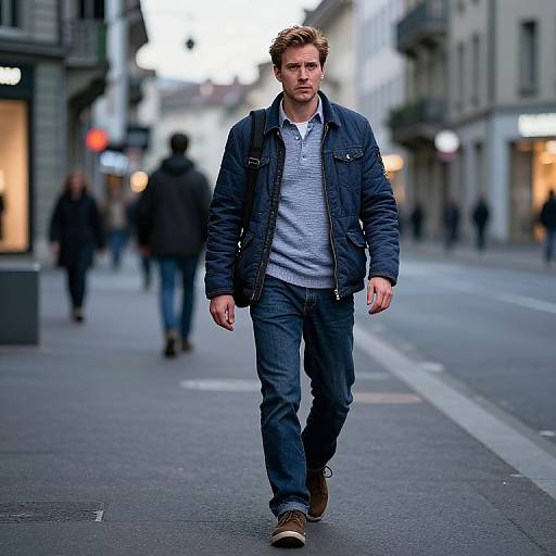 Realistic Portrait of Private Investigator