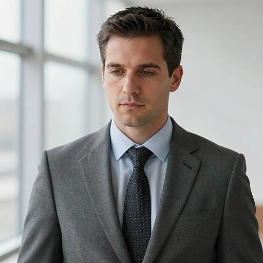 Business Portrait of a White Man