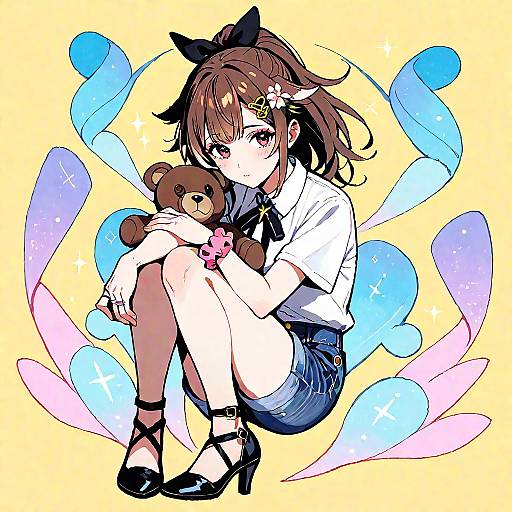 Aesthetic Portrait of Tokino Sora