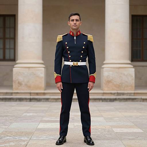 Spaniard Soldier in Uniform