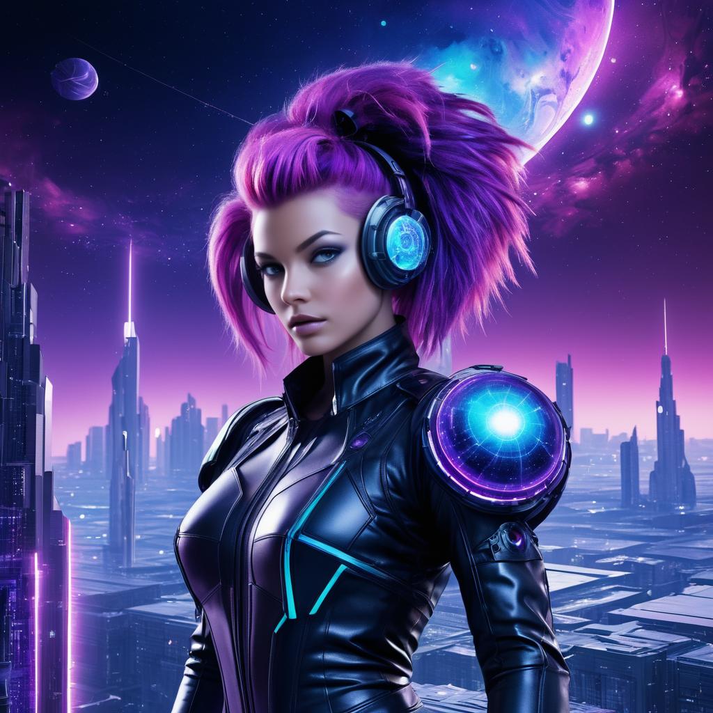 Ion Nebula: Cybernetic Punk in Cosmos