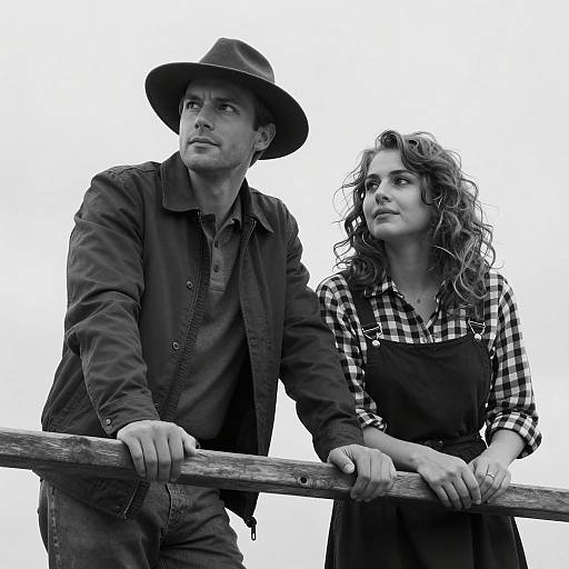 Timeless Couples: A Black and White Capture