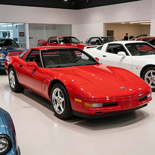 1999 Shiny Red Chevrolet Corvette