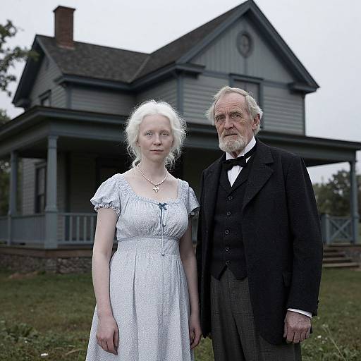 Vintage Portrait of Uncommon Characters