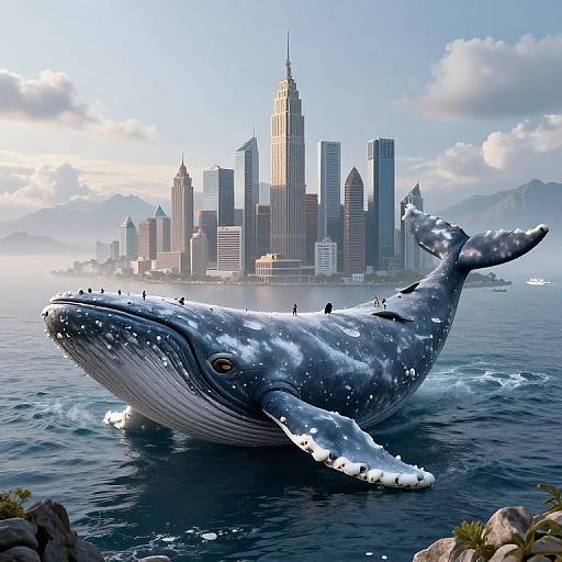Whale Shell Cities Resonating Dreams