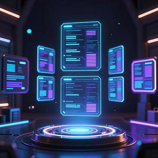 Futuristic Digital Repository Interface