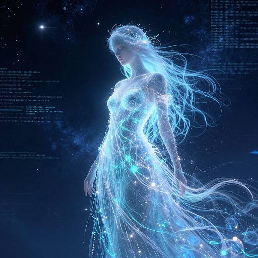 Ethereal AI Creating Digital Art