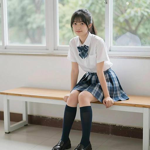 Young Asian Woman in Natural Light