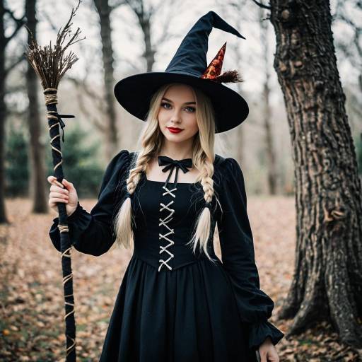 Enchanting Witch Pun Costume Concept