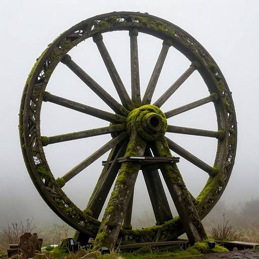 Colossal Moss-Entwined Mystical Wheel