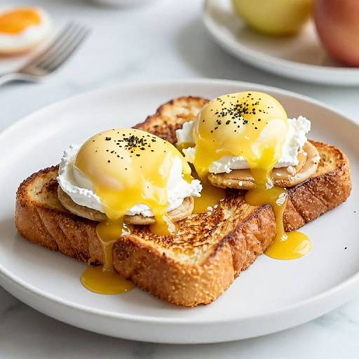 Eggs Benedict on French Toast