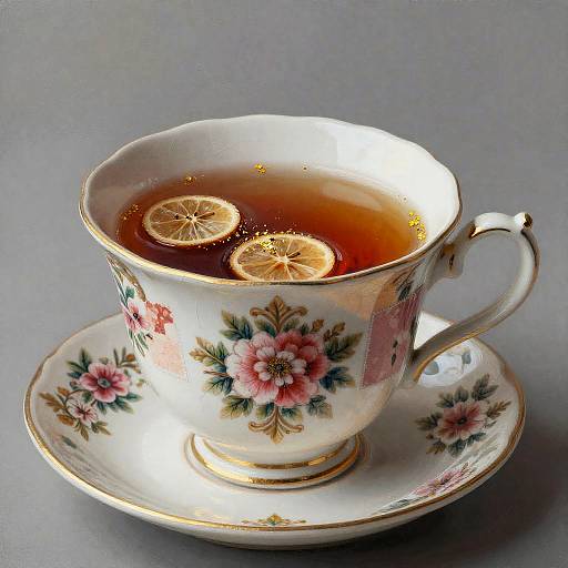 Whimsical Oldenburg-Inspired Oversized Porcelain Teacup