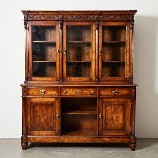 Victorian 1890s English Oak Sideboard