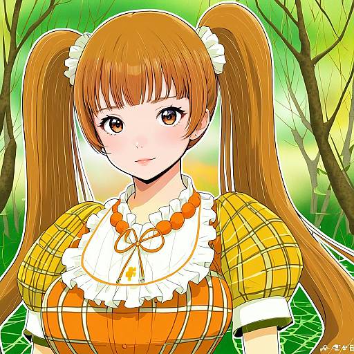 Illustration of Anjou naruko, ano hi mita hana no namae wo bokutachi wa mada shiranai. in the style of Pettan p