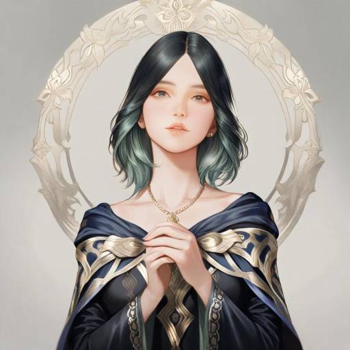 Realistic Portrait of Rhea from Fire Emblem