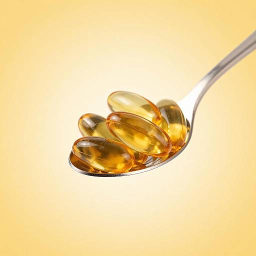 Golden Capsules on a Silver Spoon