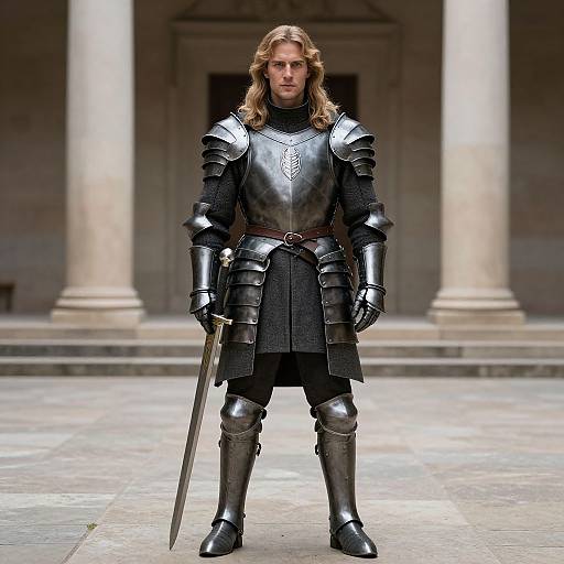 Faramir Armor in Courtyard