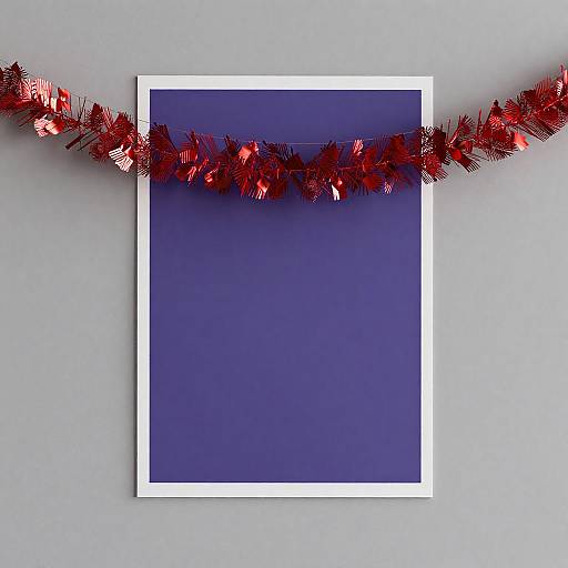 Vibrant Decor on Gray Wall