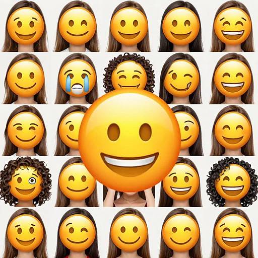 Emoji Face Covers Montage
