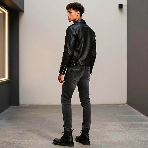 Neon Alley Fashion Portrait