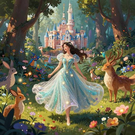 Magical Disney-Inspired Forest Girl