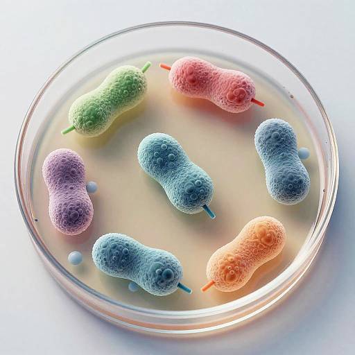 Prokaryotic Cells in Petri Dish