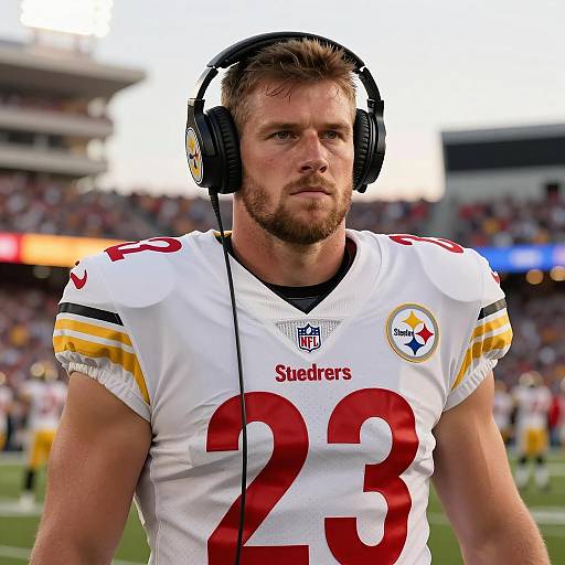 Photorealistic Fantasy Football Player Portrait