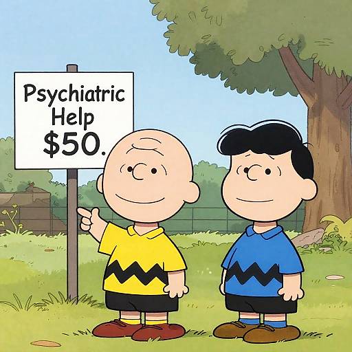 Charlie Brown and Linus Seek Help