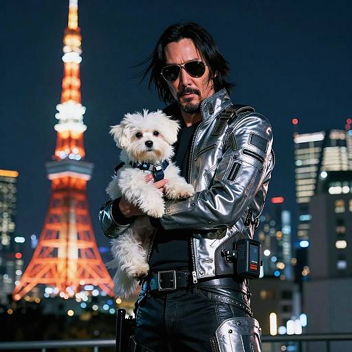 Keanu Reeves as Johnny Silverhand in Cyberpunk