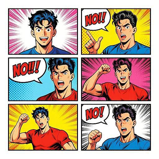 Photo to Classic Pop Art Comics