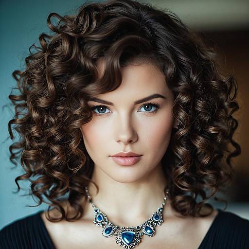 Elegant Solo Haircut with Jewelry
