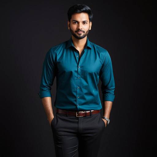 Young Man in Elegant Formal Outfit