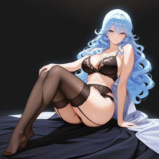 Ethereal Elegance in Lingerie Art Ethereal Elegance in Lingerie Art