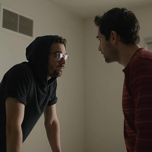 Intense Encounter in a Dim Room