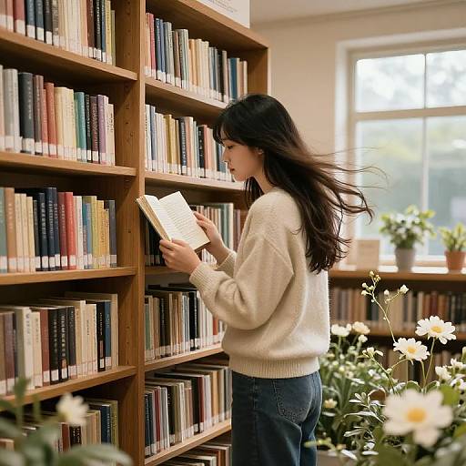 Enchanted Living Books and Librarians