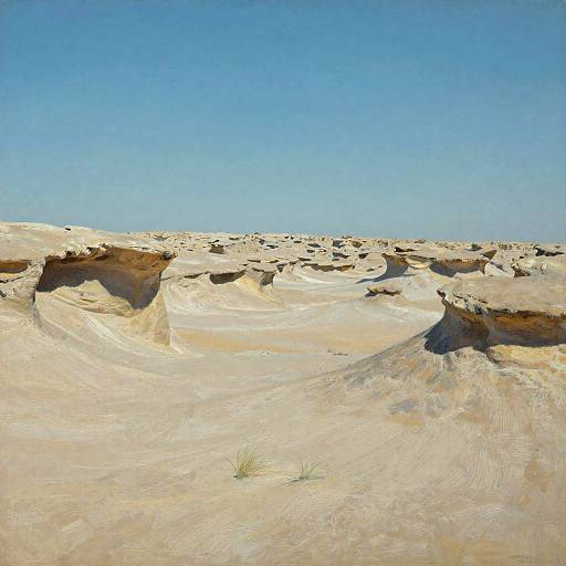 Impressionist Sandy Sandstone Landscape