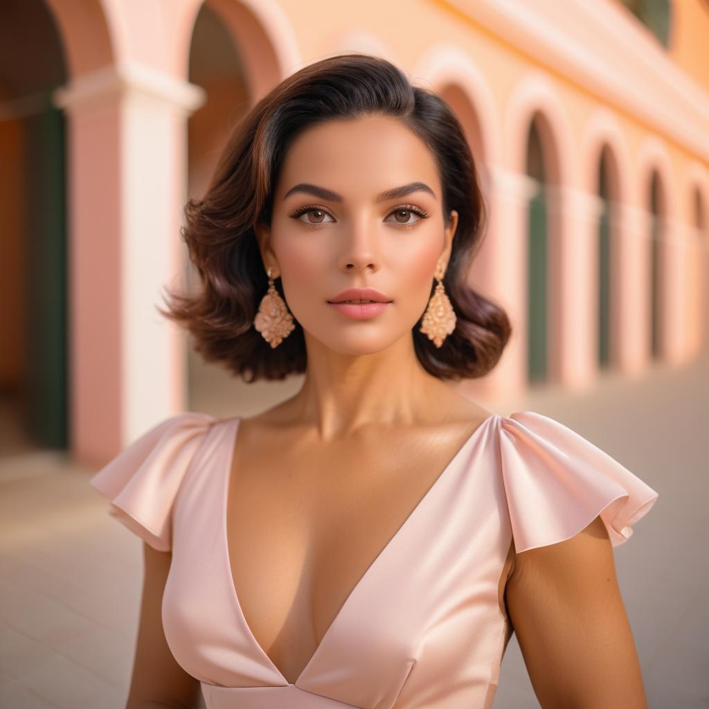 Elegant Latin Woman Portrait Photography