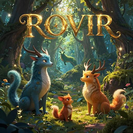 Fantasy Book Cover Illustration AI