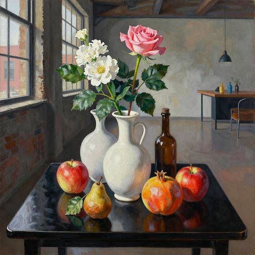 Modernist Still Life in Urban Loft