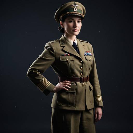 Classy WWII Military Cosplay Inspiration