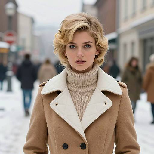 Chic Winter Fashion Trends in 70s Style