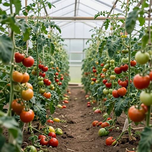 Ethereal Greenhouse of Serene Growth