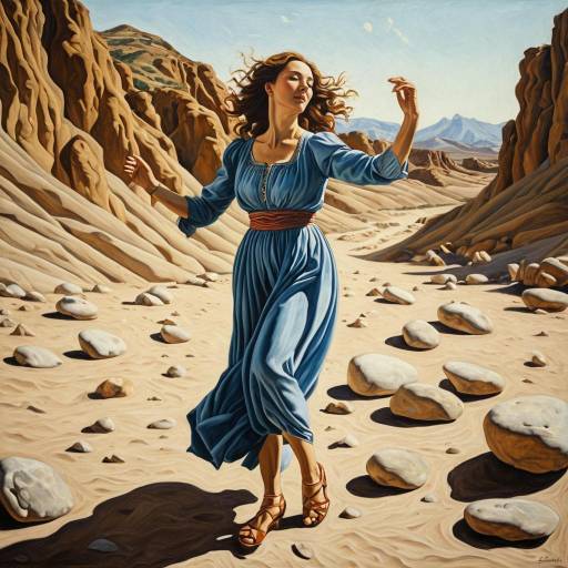 Desert Dance: Botticelli Inspired Art