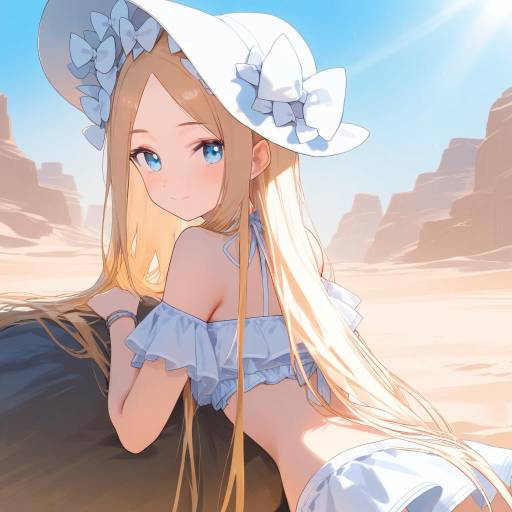 Cowgirl in the Desert Sunlight