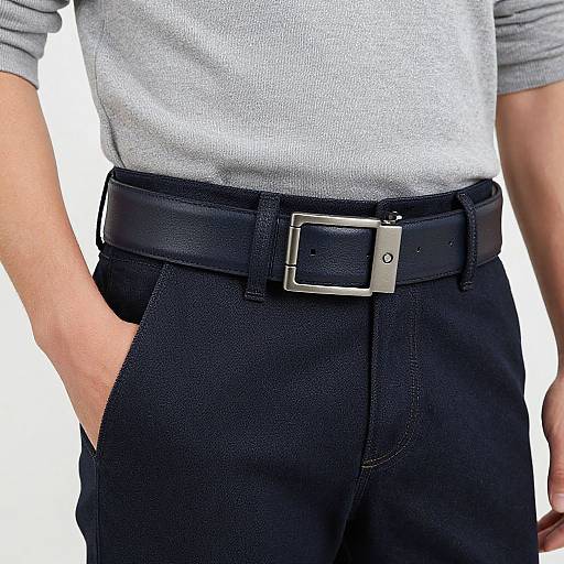 Minimalist Leather Belts for Men
