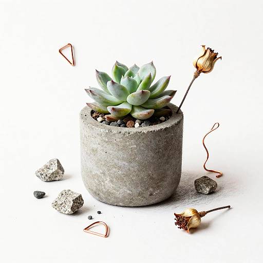 Whimsical Charcoal and Pastel Still Life