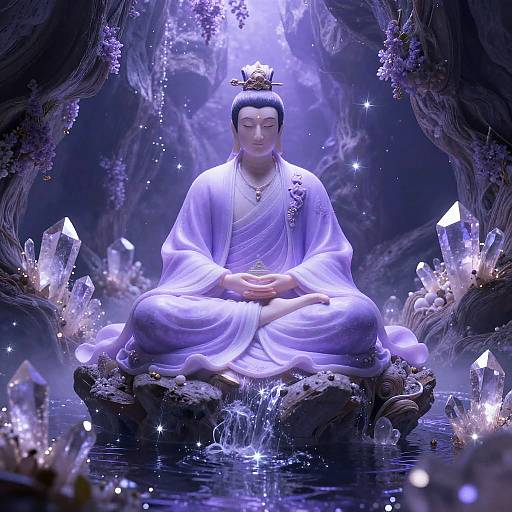 Yu Huang in Lavender Celestial Grotto