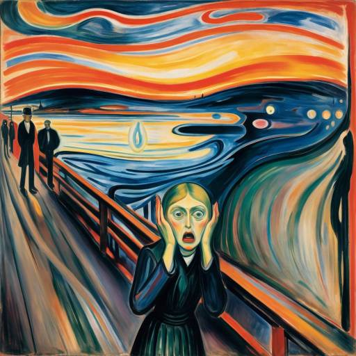Haunting Expressions of Despair and Isolation